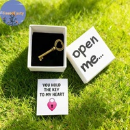 TasteTasty 1 Set Romantic Anniversary Valentine's Day Surprise Gift Open Me Key Gift Box For Her Him