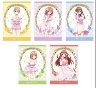 現貨 限定五等分的花嫁 File set