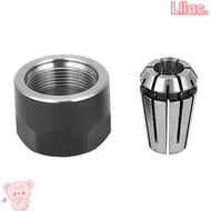 VIOLETLILAC 2 PCS Spring Collet Set, Dynamic Balance Holes 1/4 Inch ER11 Collet Chuck, Precision Cla