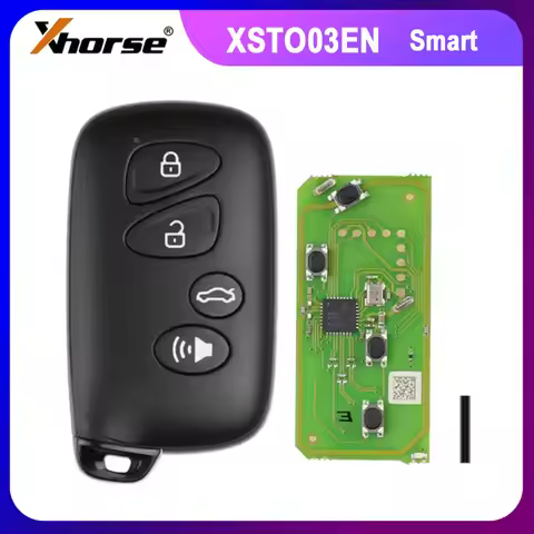 1pcs Xhorse VVDI Toyota Style Global Version XM38 Universal Car Remote Blank Key Fob XSTO03EN For Ca