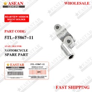 5tl-f5867-11 motorcycle parts right side rearview mirror mount holder mio old sporty smile nouvo fin