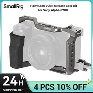 SmallRig A6700 Camera Cage HawkLock Quick Release Cage Kit for Sony Alpha 6700 with Cable Clamp Arca