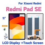 หน้าจอ 11.0นิ้วสำหรับ Xiaomi redmi Pad SE หน้าจอสัมผัสอะไหล่ Digitizer ประกอบสำหรับ redmi Pad SE อะไหล่ทดแทน