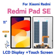 หน้าจอ 11.0นิ้วสำหรับ Xiaomi redmi Pad SE หน้าจอสัมผัสอะไหล่ Digitizer ประกอบสำหรับ redmi Pad SE อะไ