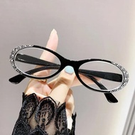 5 Colors Eyeglasses Women Diamond Frames New Wave Unisex Eyeglasses Women Men Eyeglasses