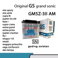 Aki Basah motor megapro primus GS Grand sonic GM5Z KIT