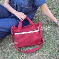 NAFF.ID- "Azriel" Sling Bag Wanita|Multifunction Bag 2 Thick KnitTALI
