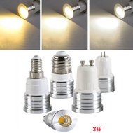 3W LED Light Bulb E27 E14 AC85-265V 35mm Mini Spotlight Bulb GU5.3 GU10 COB Lamps 220V Energy Saving