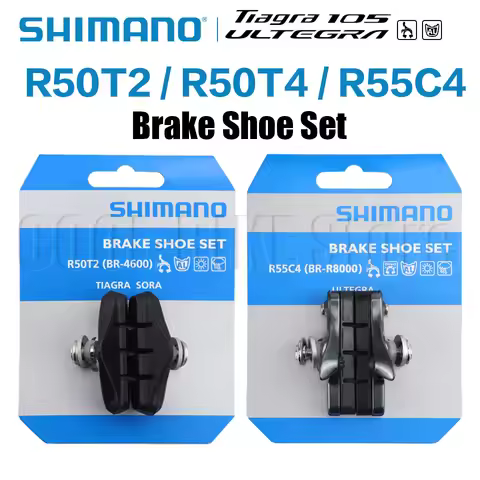Shimano R50T2 R55C4 Road Brake Shoes Pads 105 UT TIAGRA SORA BR-R8000 R7000 4700 4600 4500 R3000 350