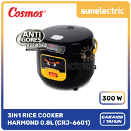 Cosmos CRJ-6601 Rice Cooker 3in1 Magic Com HARMOND (0.8 Liter) CRJ 6601 / CRJ6601 - RANDOM