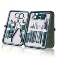 Professional 7/10/12/18 Piece Nail Care Kit Stainless Steel Manicure & Pedicure Set Nail Clipper Set