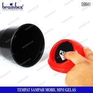 [Allthebest] Car Trash Bin Glass Model Car Trash Bin