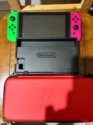 Nintendo Switch 電光紅藍版主機 +健身環+遊戲片