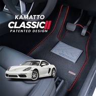 Kamatto Classic Porsche 718 Cayman 982 (2016-Present) Car Floor Mat and Carpet