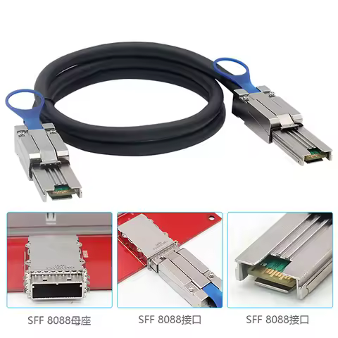 Mini SAS HD 26P 8088 to SFF-8088/SFF-8644 External Mini SAS to Mini SAS High Density HD SFF8088 SFF 