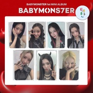 [BABYMONSTER] Photocard EVENT OFFICIAL MERCH [BABYMONS7ER] (Photocard 30000₩)