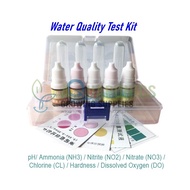 AGS Water Test Kit API Freshwater Master Test Kit Fish Tank Aquarium Aquaponics Quality Test All-in-one 3in1 5in1 7in1