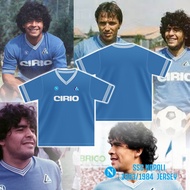 JERSEY BOLA VINTAGE RETRO NAPOLI MUSIM 84