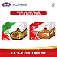 Paket Mix 1 Dus Gaga Ausie Goreng + Soto