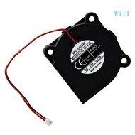 Will Compatibility 4015 Double  Bearing Cooling Fan Easy Setups For 3 4Pro 3D Printer Maintenance Hi