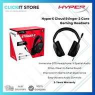 HyperX Cloud Stinger 2 Core Gaming Headsets Black - 683L9AA