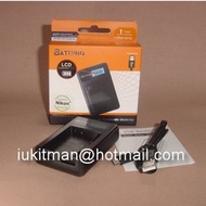 ENEL22 EN-EL20 ENEL20a USB 充電器合BMPCC Blackmagic Pocket.Nikon 1 AW1, J1, J2, J3, J4, V3, S1, S2, Cool