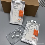 [Flyer]Armor+Magnetic Series Transparent Phone Case 16-17Series Phone Case