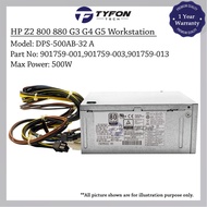HP Z2 G4 Workstation EliteDesk 800 880 G3 G4 G5 Tower Power Supply PSU 500W DPS-500AB-32 A 901759-00