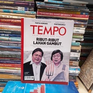 Ori Buku Majalah Tempo Ribut Ribut Lahan Gambut 22 28 Mei 2017