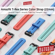 Amazfit Watch T-Rex 2, T-Rex Pro Strap, Color Series 22mm (For TREX2, T REX Pro &amp; TREX) Smartwatch Accessories