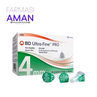 BD Ultra-Fine Pro 4mm 100pcs