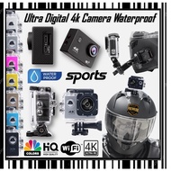 4k Ultra pro action waterproof camera recorder wifi sport cam car & motorcycle go-pro hi cam 4000k r