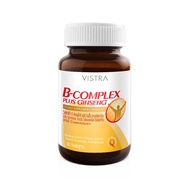 VISTRA B COM+GINSENG 30'S