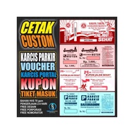 Print Parking Tickets, Free Design Entry Tickets