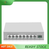 [luxiang.] Homelab Setup 2.5GbE Smart Managed Switch 8 Port 2500Mbps Network 10Gbps SFP+ Slot Web In