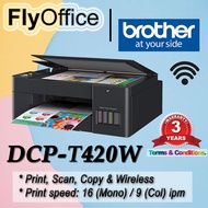 Brother DCP-T420W Refill Tank Printer (Print Scan Copy Wireless) Affordable printer with wireless an