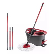 Adapted to Vileda/O-cedar rotating mop rod with three telescopic rod mop accessories