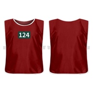 Kids&Adult Season 3 Squid Game Halloween Cosplay Costume Vest Tracksuit Role Playing Event Costumes 