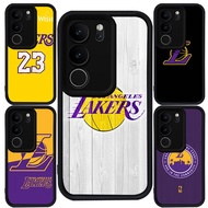 Casing for VIVO V40 Lite V29E Y81s Y81 Y100 Y29 Y300 V27 V27E Y19S V29 Y200e Pro 5G Black Silicone M