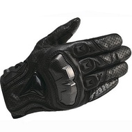 TAICHI RST390คาร์บอนไฟเบอร์ระบายอากาศได้ดีถุงมือป้องกันหนังสำหรับแข่งรถออฟโรดแบบมีรูระบายอากาศ