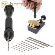 BETTER-JANE Manual Hand Drill  Rotary Tools Resin Mold Tools Aluminum Hand Drill