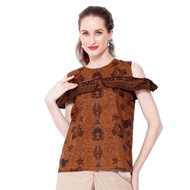 Rianty Batik Wanita Atasan Blouse Debbie