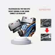 socket wire Volkswagen Golf Mk7