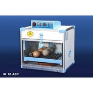 ตู้ฟักไข่ตราไก่ดำ รุ่น SI 12 AER ระบบ Digital controller ( กลับไข่อัตโนมัติ ความจุ 12 ฟอง ) พร้อมค