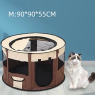 Pet Delivery Room Tent Portable cat House Fence Pet Tent Folding Indoor Cat tent Cat Delivery Room C
