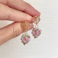 Blooming Baubles Sweet Pink Earrings