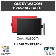 One by Wacom Graphics Drawing Tablet (CTL-472/CTL-672) - 2048 Pressure Sensitive Pen Included, Suppo