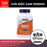 NOW NAC 1000MG 120 viên - Thải độc gan tốt nhất Bảo vệ gan