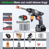 REAIM Alat cuci motor semprot cordless tekanan tinggi mesin cuci mobil cordless jet clean mesin pemb