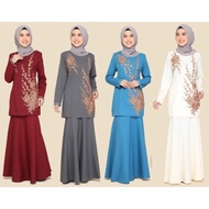 Kurung Nikah Kahwin . Lace Kurung Moden . Baju Raya Sedondon . Muslimah Plus Size . Kurung Bridesmai